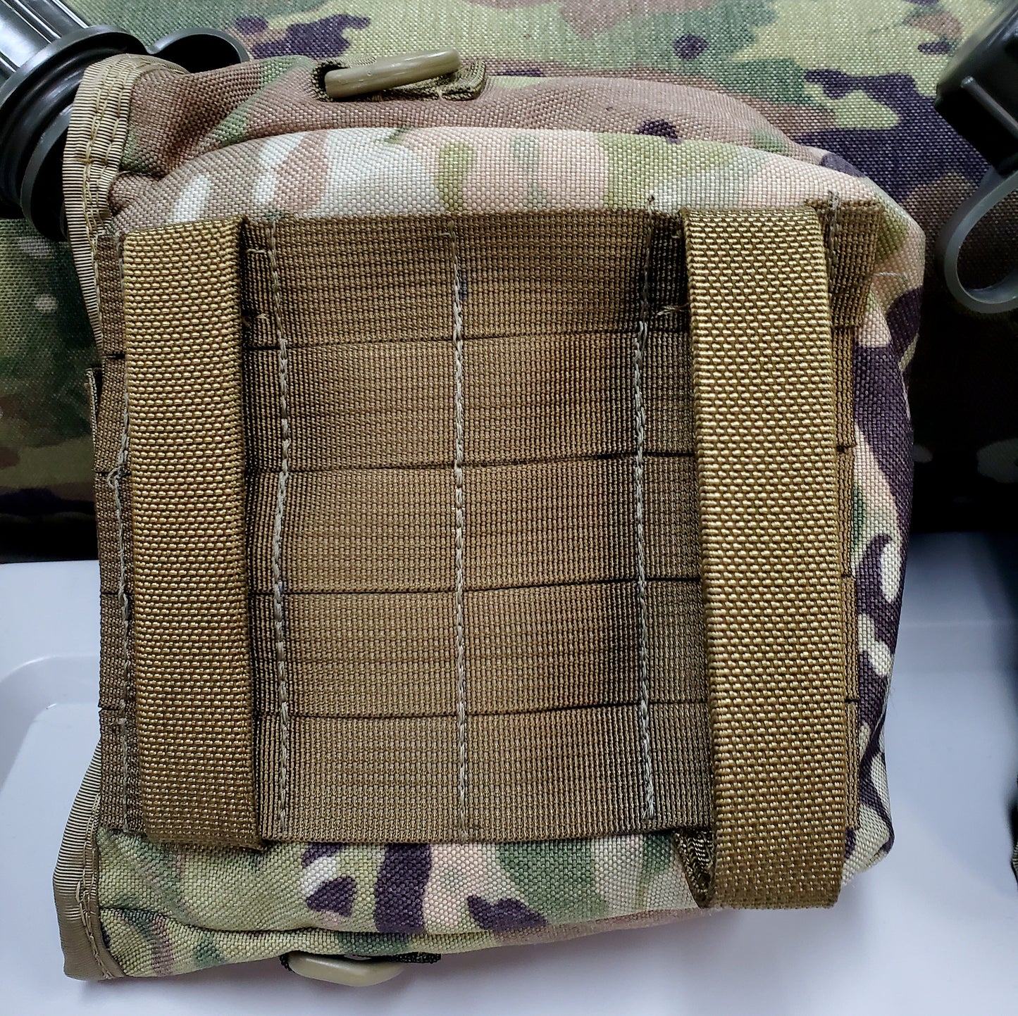 SET of Custom Lightweight Molle Side-Release 2qt Canteen Covers Molle 4000 4k Molle II (gtt)