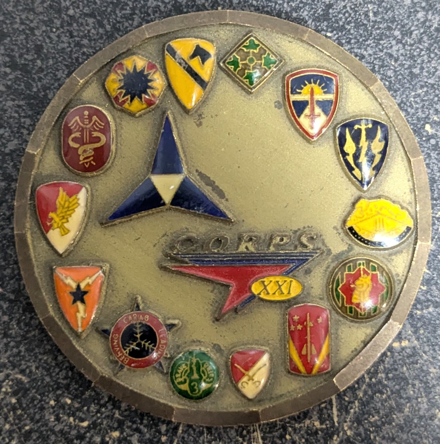 Challenge Coin III Armored Corps Deputy Commanding General (CHCC-25Jul7)