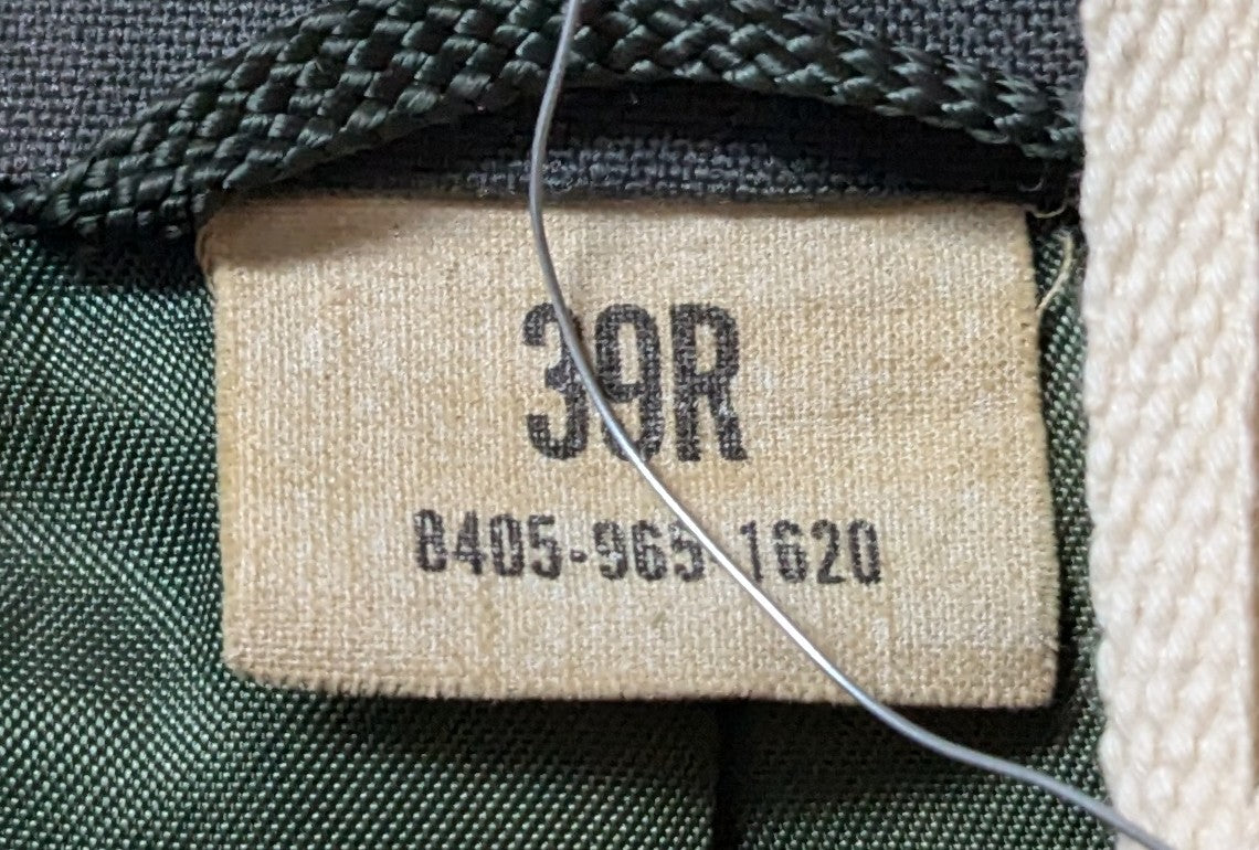 Vintage US Army Uniform Jacket 39R (FB2-26Feb51)