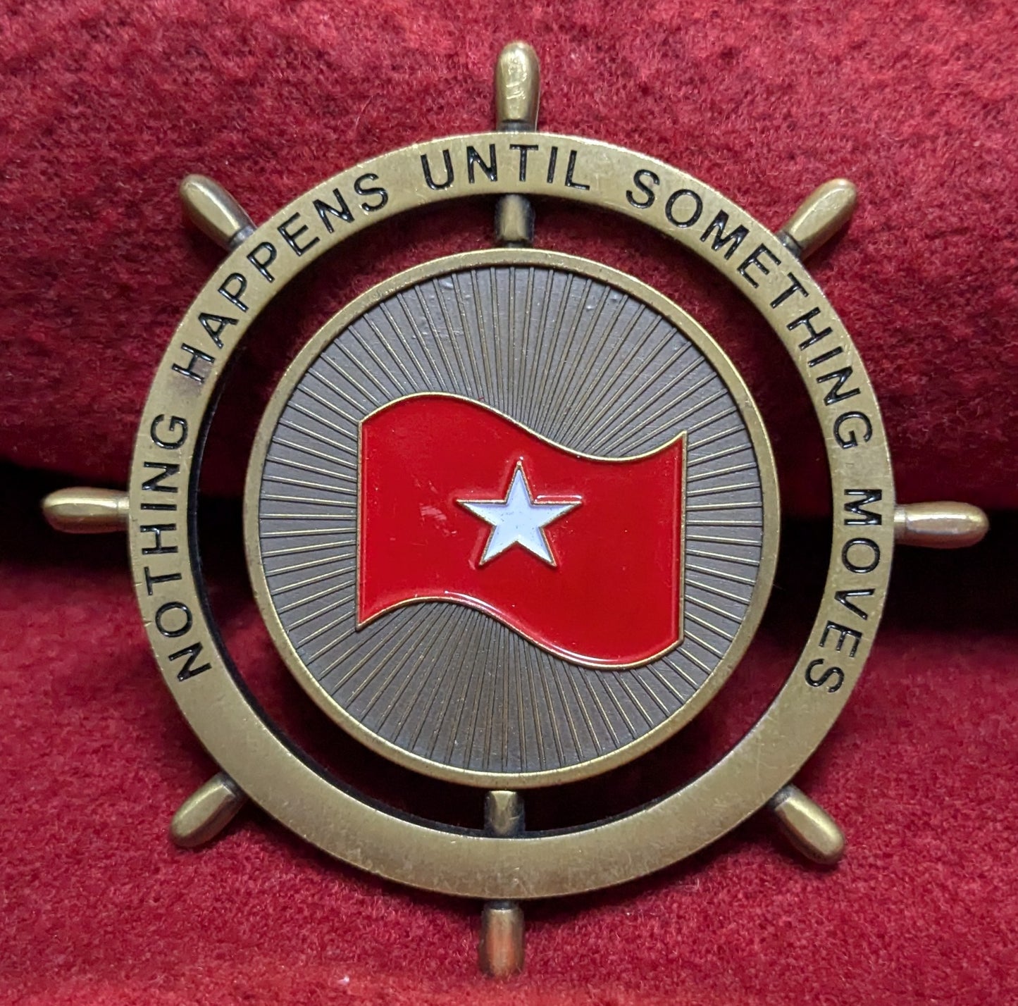 Challenge Coin Army Transportation Corps Chief Fort Eustis VA (chcc-25APR185)