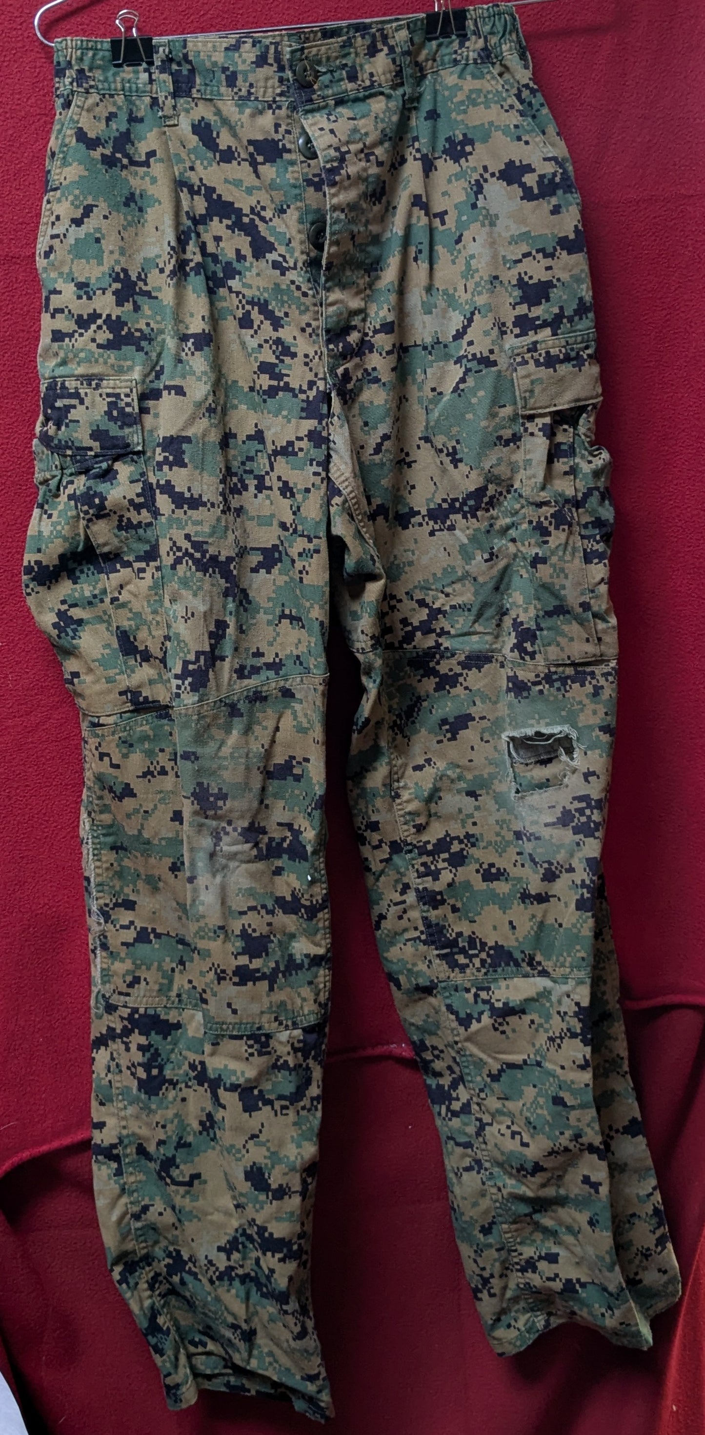 Marpat Woodland Trousers Medium Long (AB15-25Jul73)