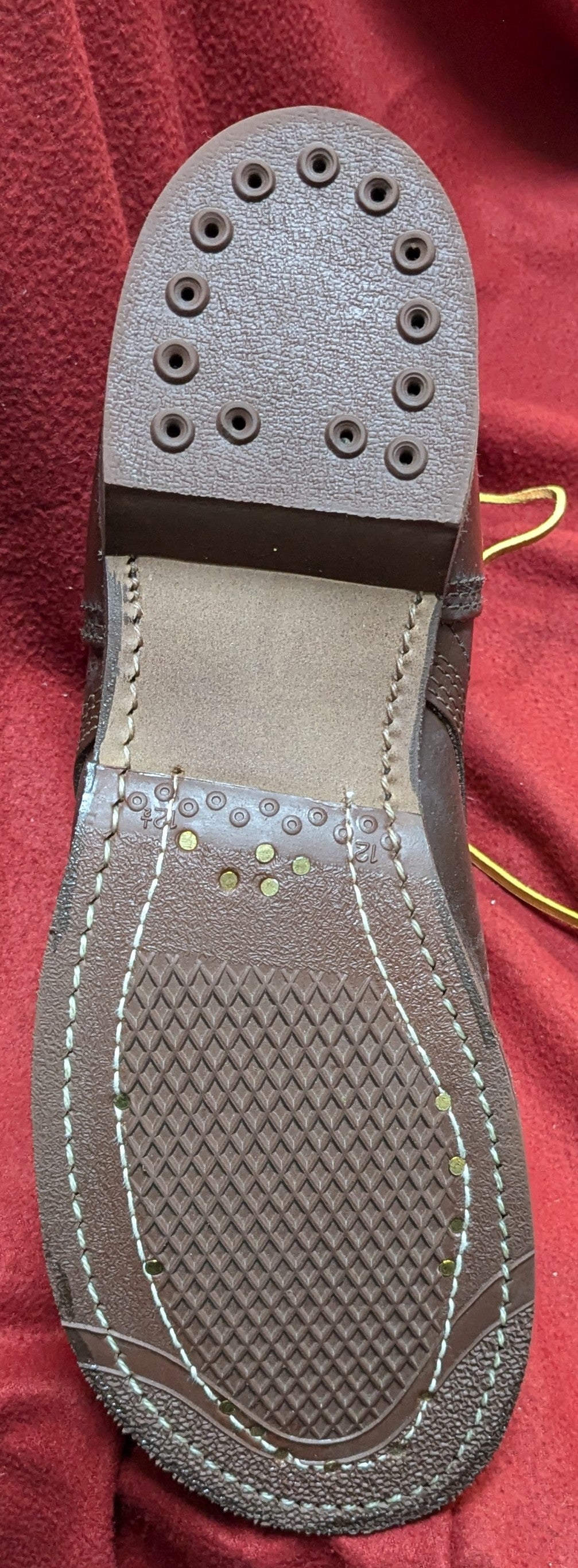 NOS Corcoran Mens 10" Historic Brown Jump Boots Mens 10.5 E (fa08-25APR102)