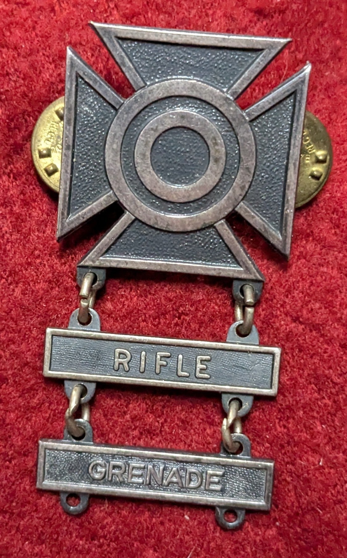 US Army Badges Sharpshooter, Rifle, Grenade (BLK) (chcc-25Jun24)