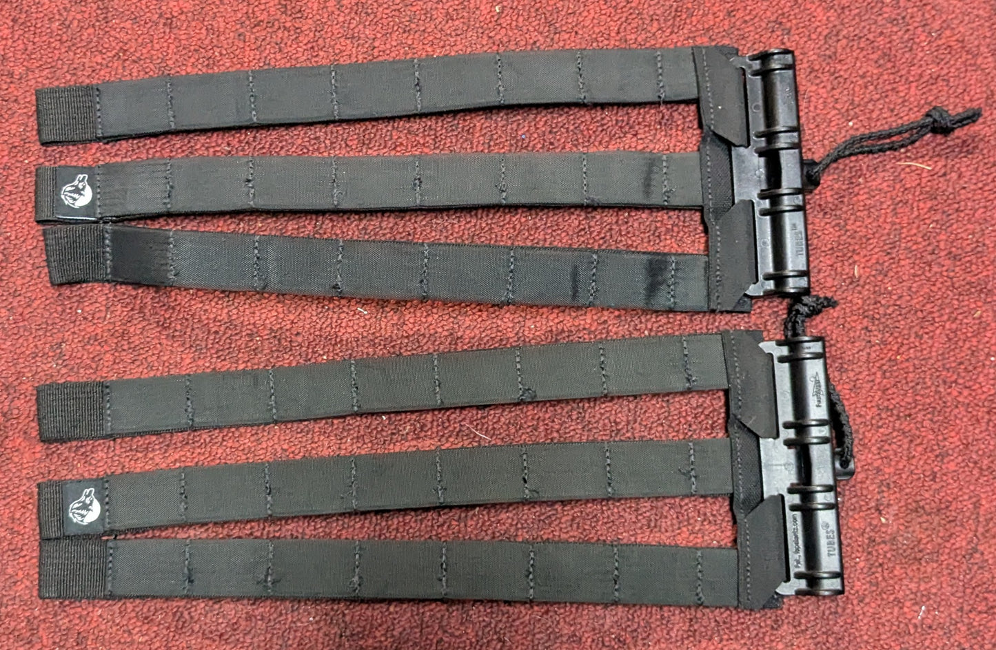 Spiritus Systems MOLLE Tubes Black (CB9-25Sep98)