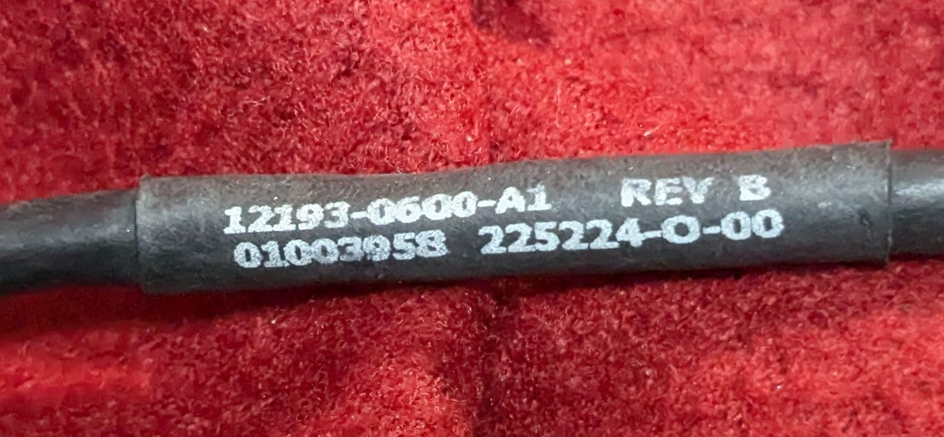 Harris RT1 RT2 Audio Prog Cable for RF-3335m 12193-0600-A1 SOCOM Radio U328 (CB01-25APR43)