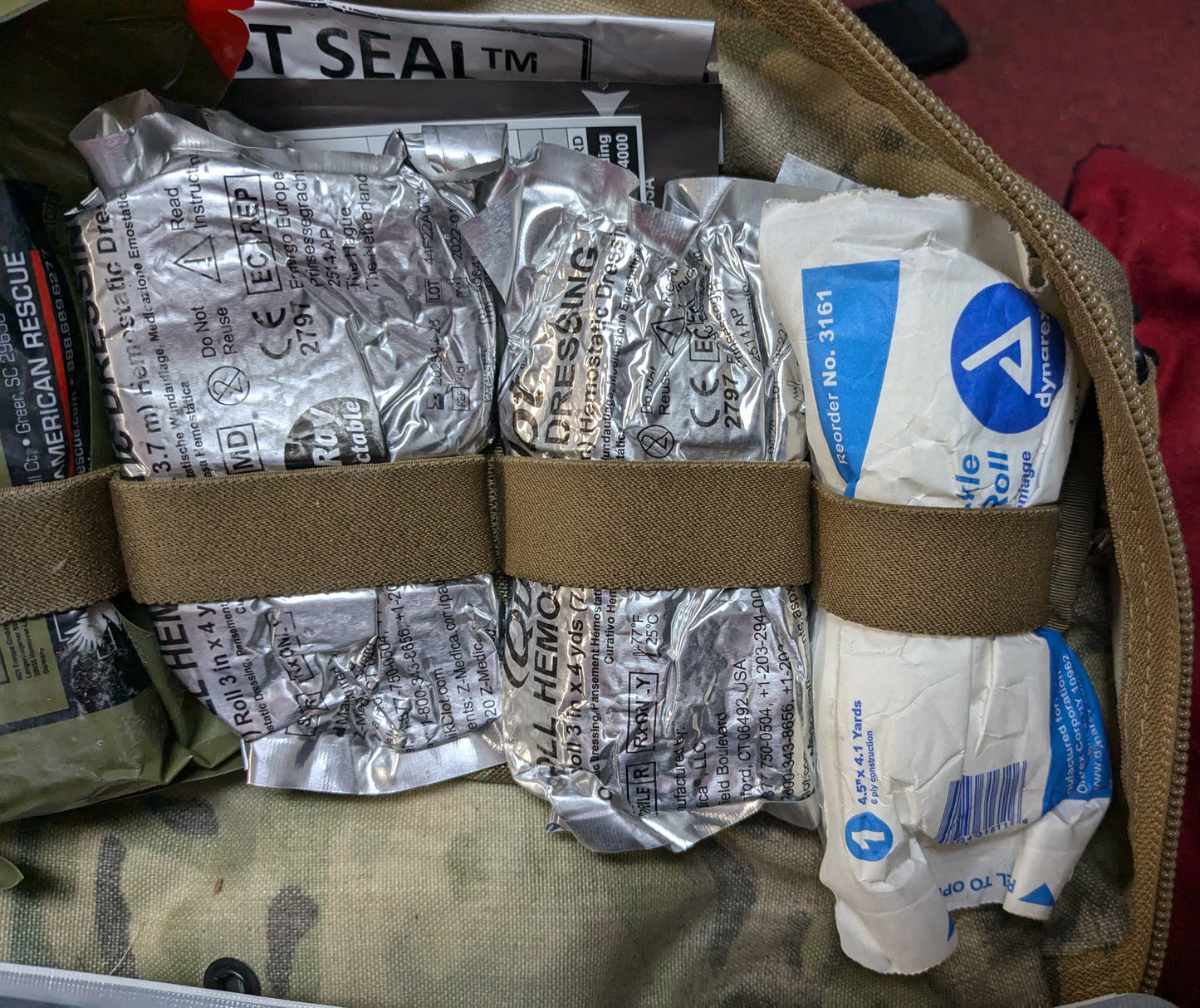 MOJO Medical First Aid Kit Multicam Pouch (ab02-25APR73)