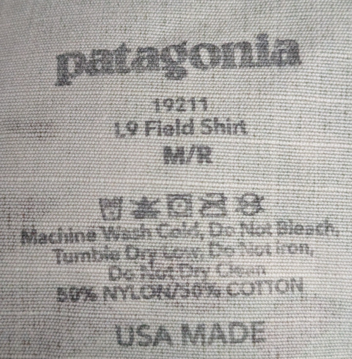 Patagonia L9 Field Shirt Medium Regular (CB3-25Sep118)