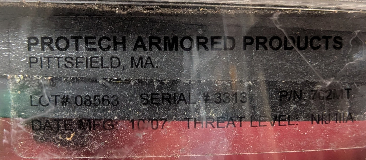 ProTech 702M Ballistic Face Shield (DC9-25Oct46)