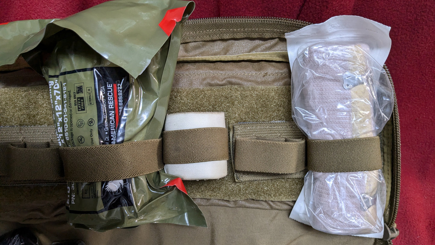 MOJO Medical First Aid Kit Coyote Pouch (ab09-25APR74)