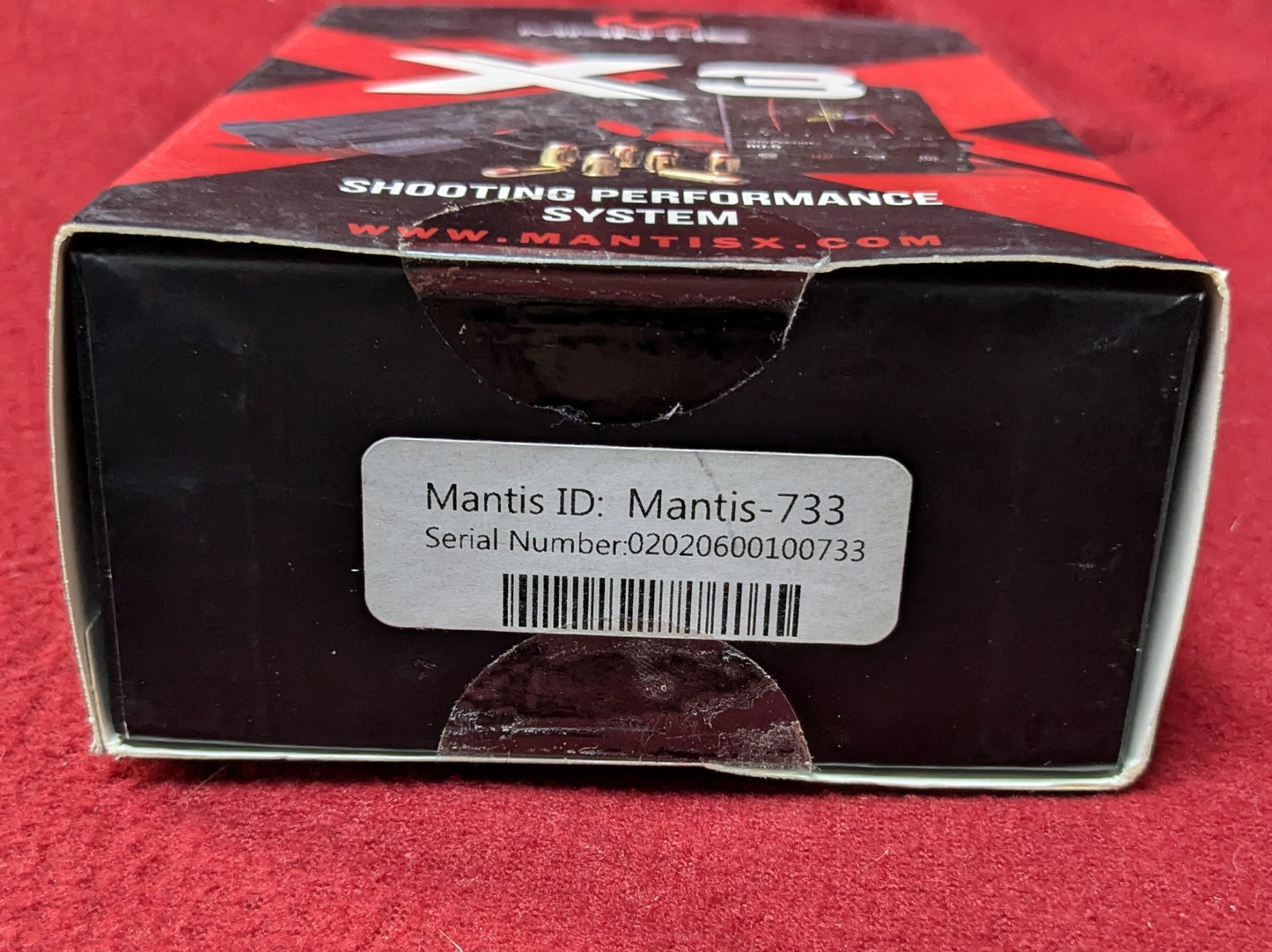 NWT Mantis X3 Shooting Performance System Live Fire, Dry Practice, Airsoft (CB11-25APR14)
