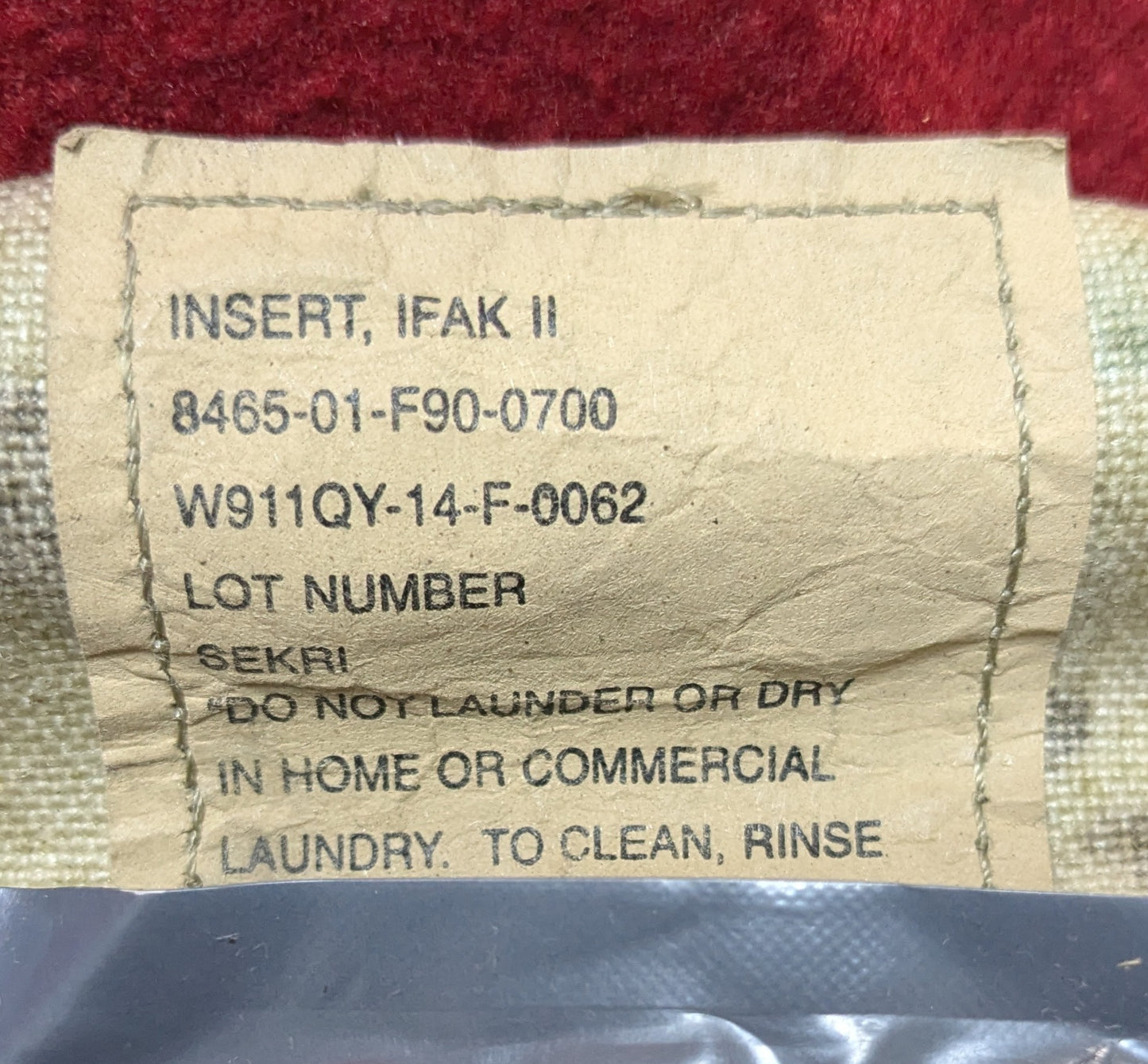 US Army Sekri IFAK II OCP Individual First Aid (AB01-25APR68)