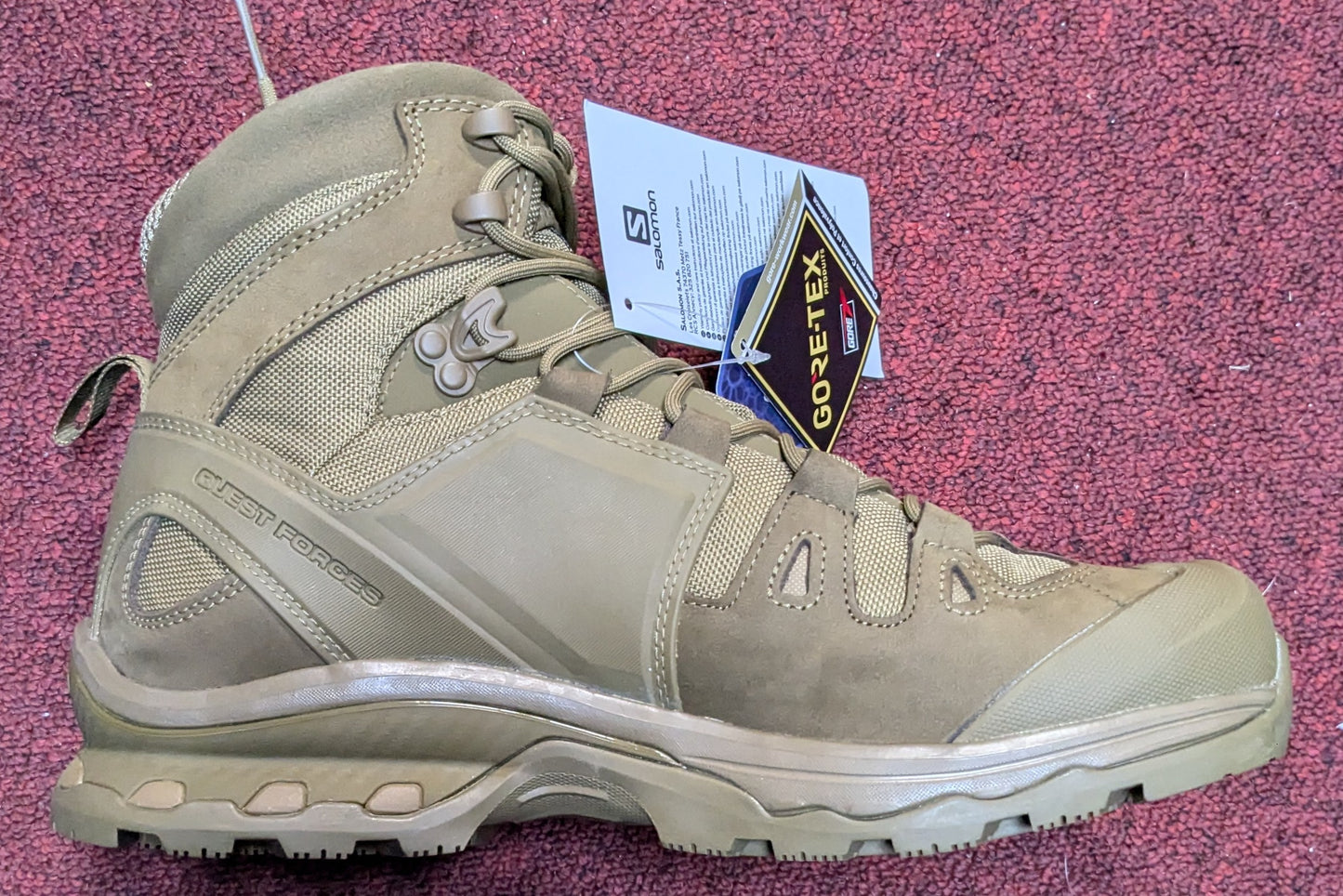 NWT Salomon 4D GTX Forces 2 (ab16-25Jun01)