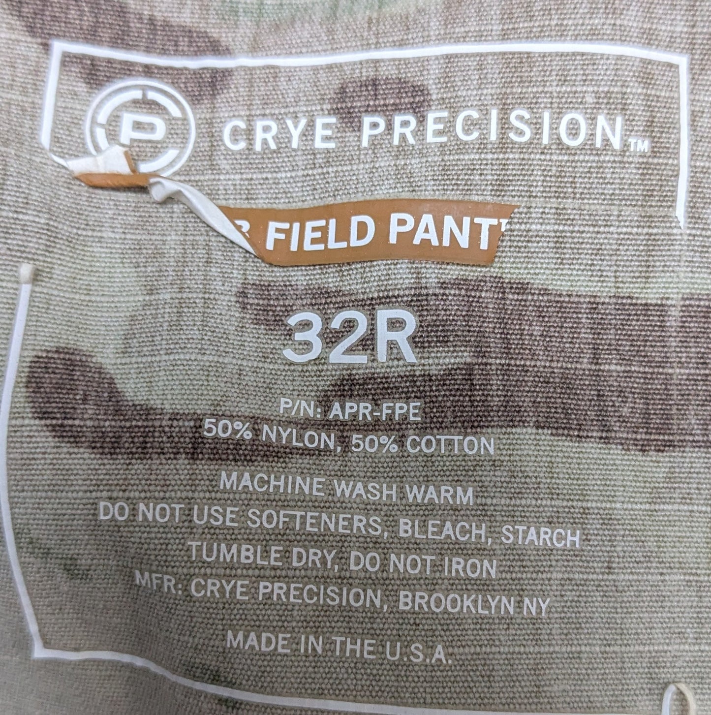 Crye Precision G3 Combat Pants Multicam 32R (AB03-25Dec07)