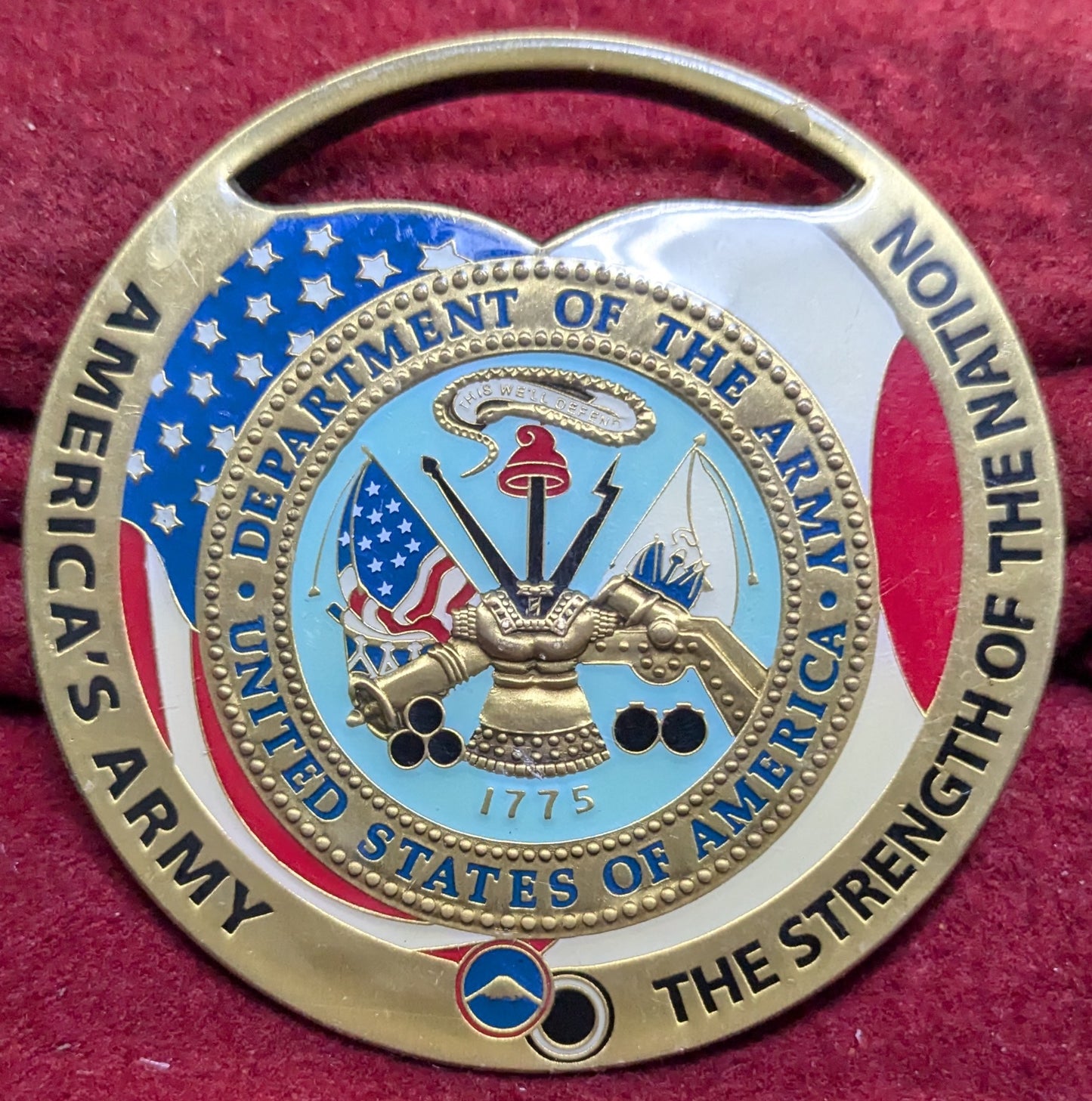 Challenge Coin USARJ Army Ball 2012 Ichi Dan (chcc-25APR175)