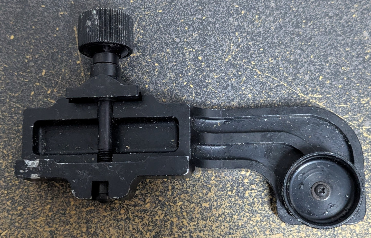 US Military NVG Weapon Mount J Arm Black (AB14-25Dec22)