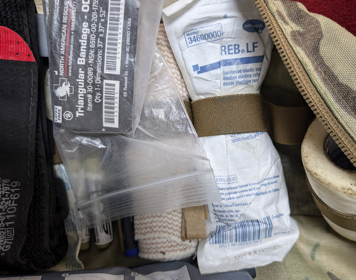 MOJO Medical First Aid Kit Multicam Pouch (ab02-25APR73)