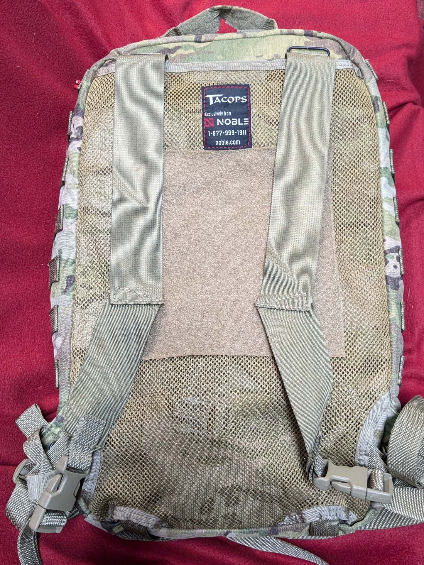 NOBLE Tacops M-9 Assault Medical Backpack Multicam OCP Contents Pictured (ac07-25APR127)