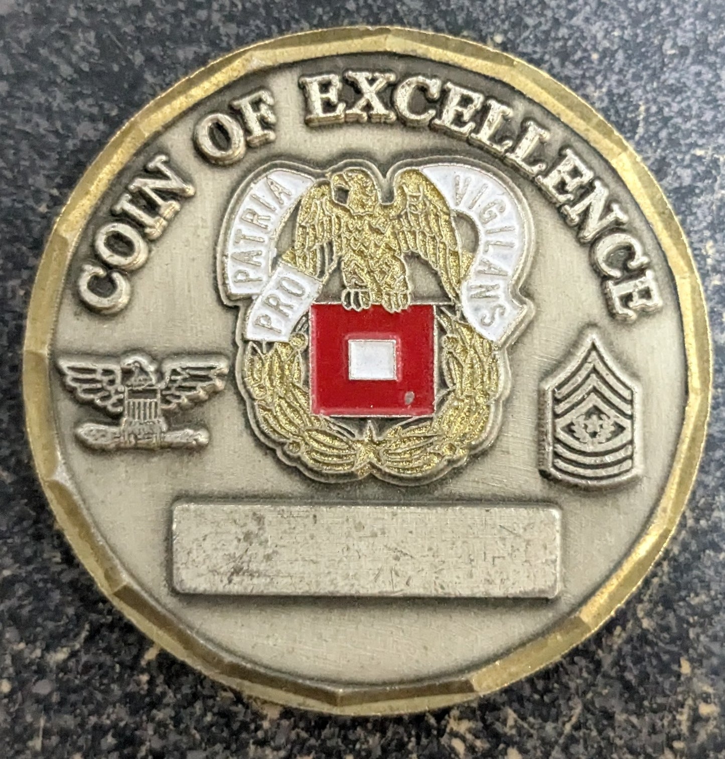 Challenge Coin 22nd Signal Brigade Victory's Voice (CHCC-25Jul50)