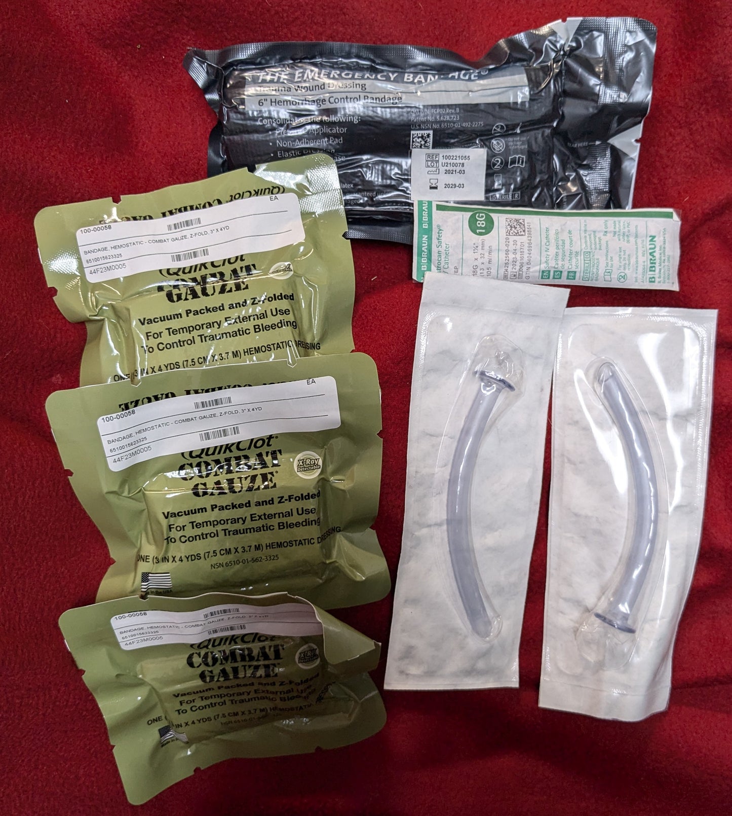 NOBLE Tacops M-9 Assault Medical Backpack Multicam OCP Contents Pictured (ac07-25APR127)