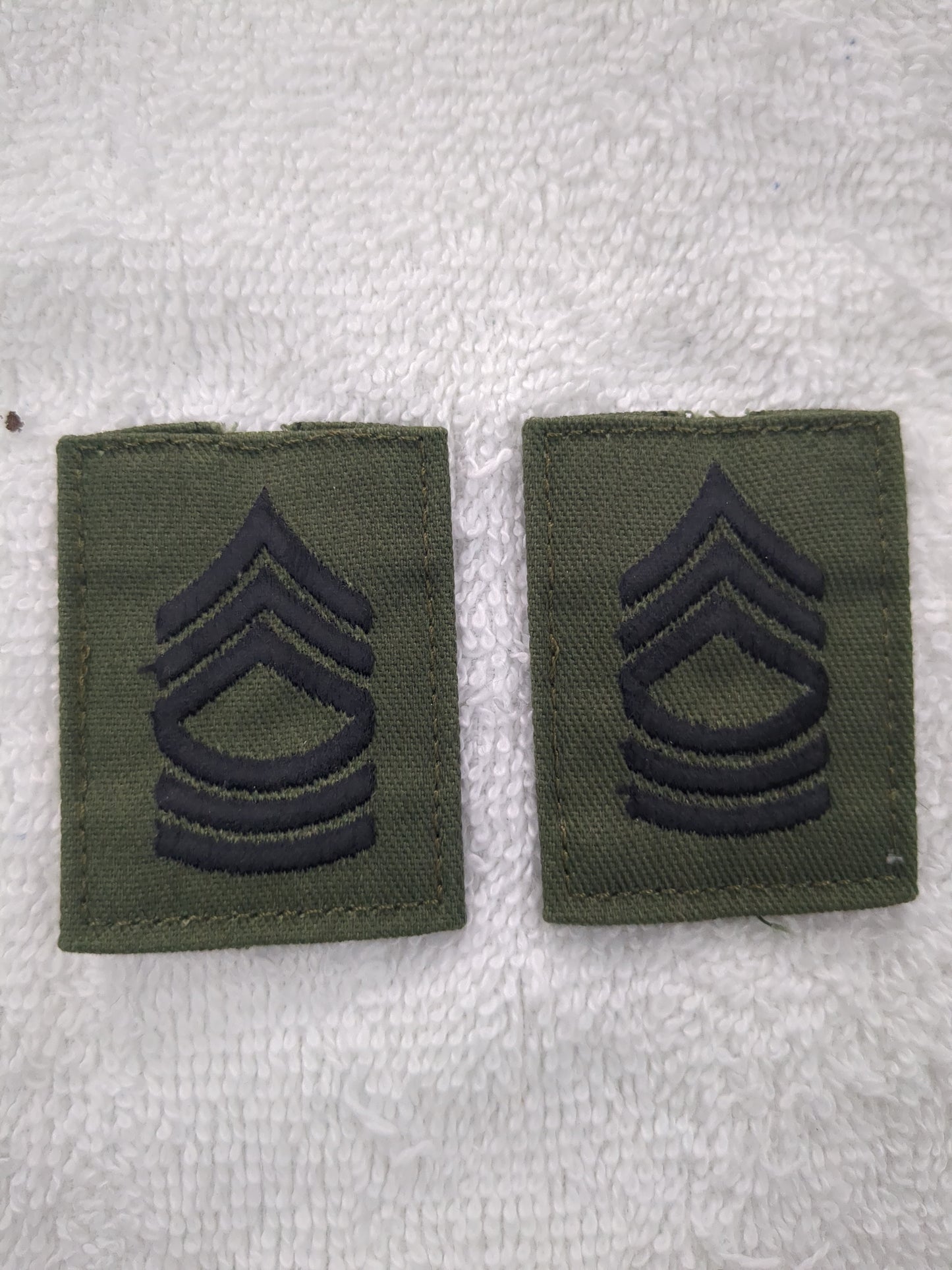 US Army MSG Pair Velcro Rank (WSB12-MSGvelcro)
