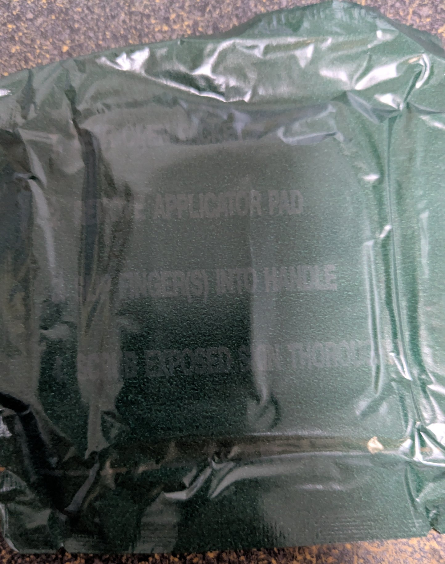 M291 Skin Decontamination Packs Sets of 6 Individual Packets (CB11-25Sep56)