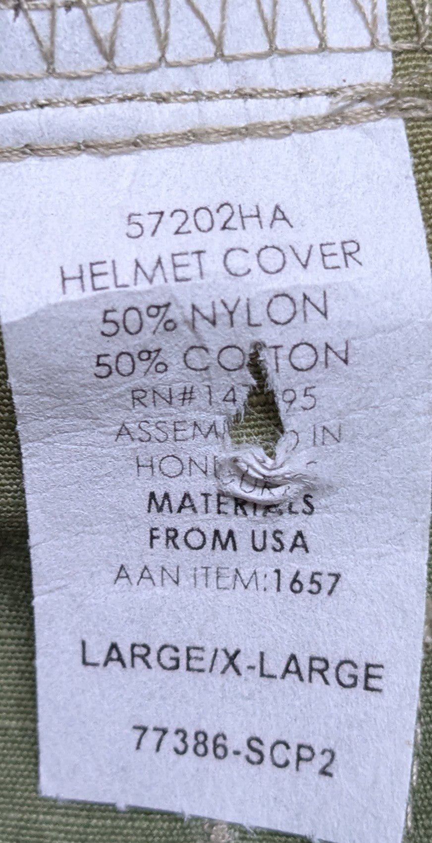 Helmet Cover, OCP Multicam Large/ X-Large Multicam OCP (AB13-25Dec30)