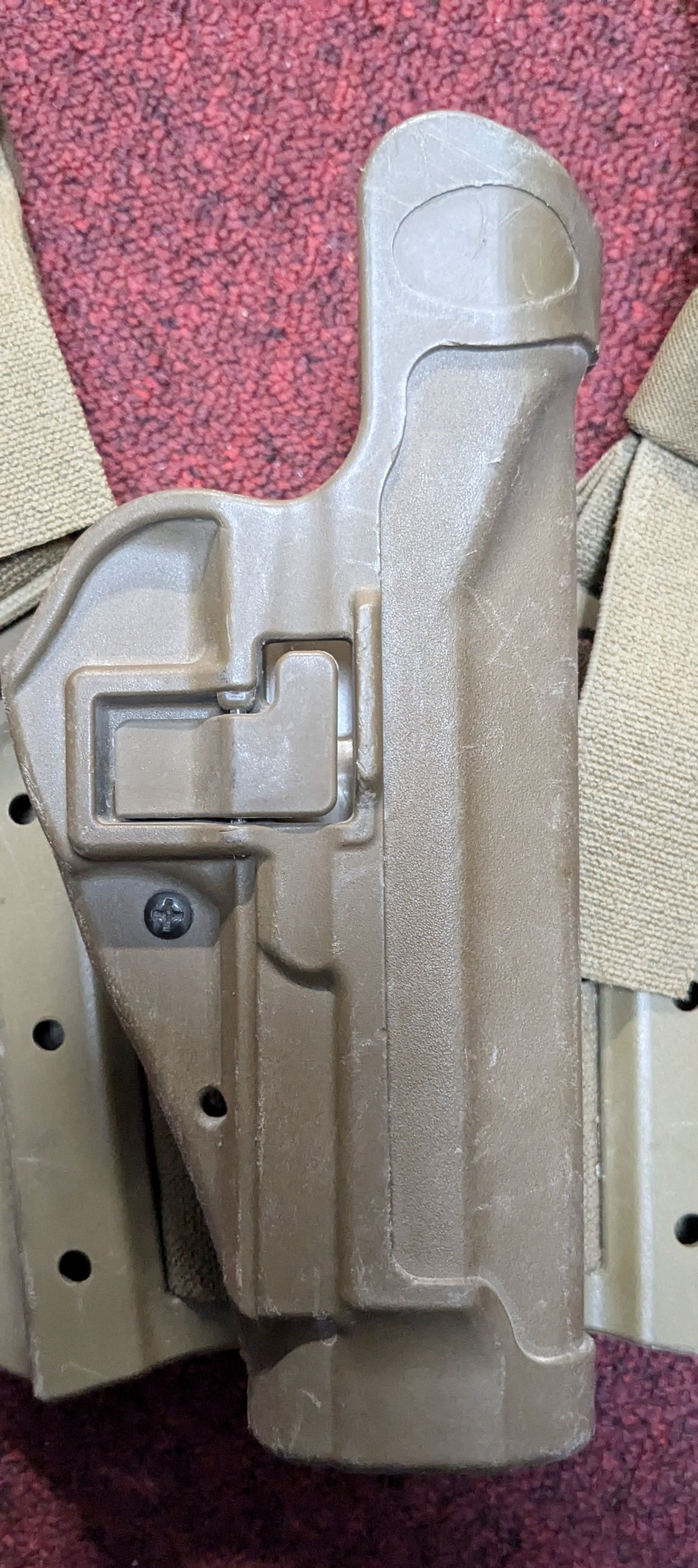 Blackhawk Tactical CQC Right Drop Holster Used (cb03-25May134)