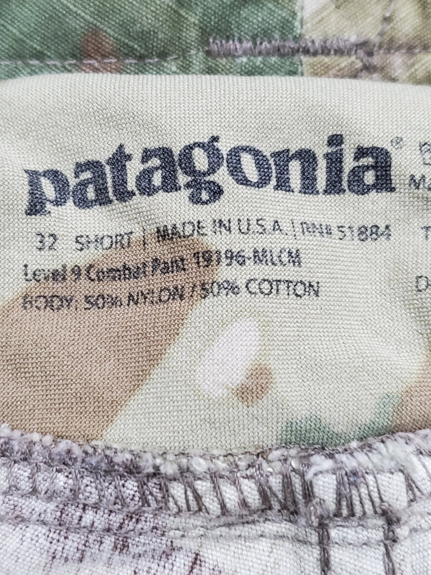 32 Short Patagonia Level 9 Combat Pants Multicam OCP (DC09-32SPatCom-25OCT12)