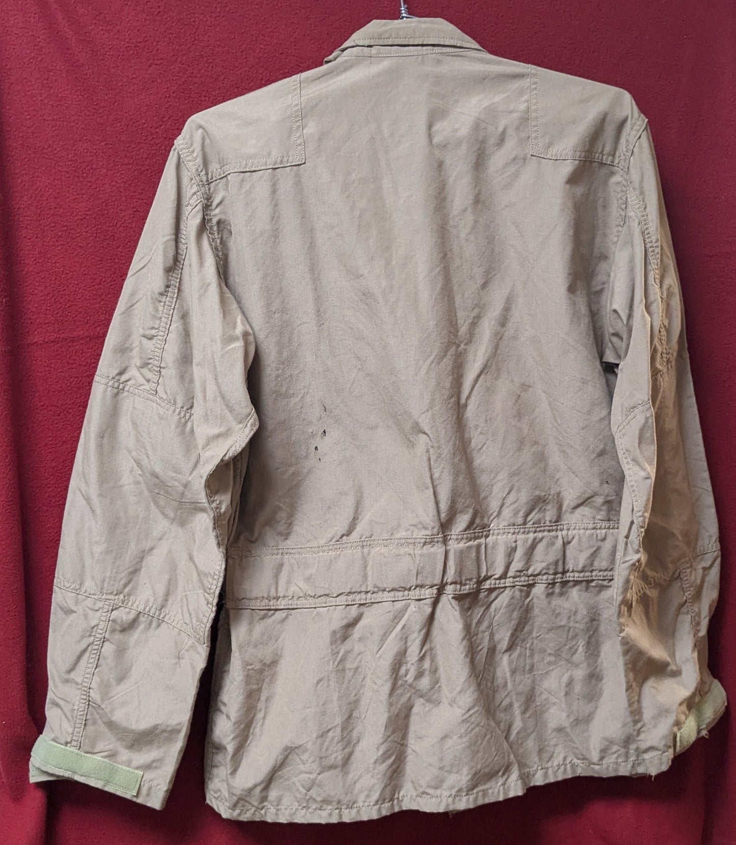 Genuine US Military Combat Aircrew Tan Class 2 Coat Large Long (DB06-25Aug28)