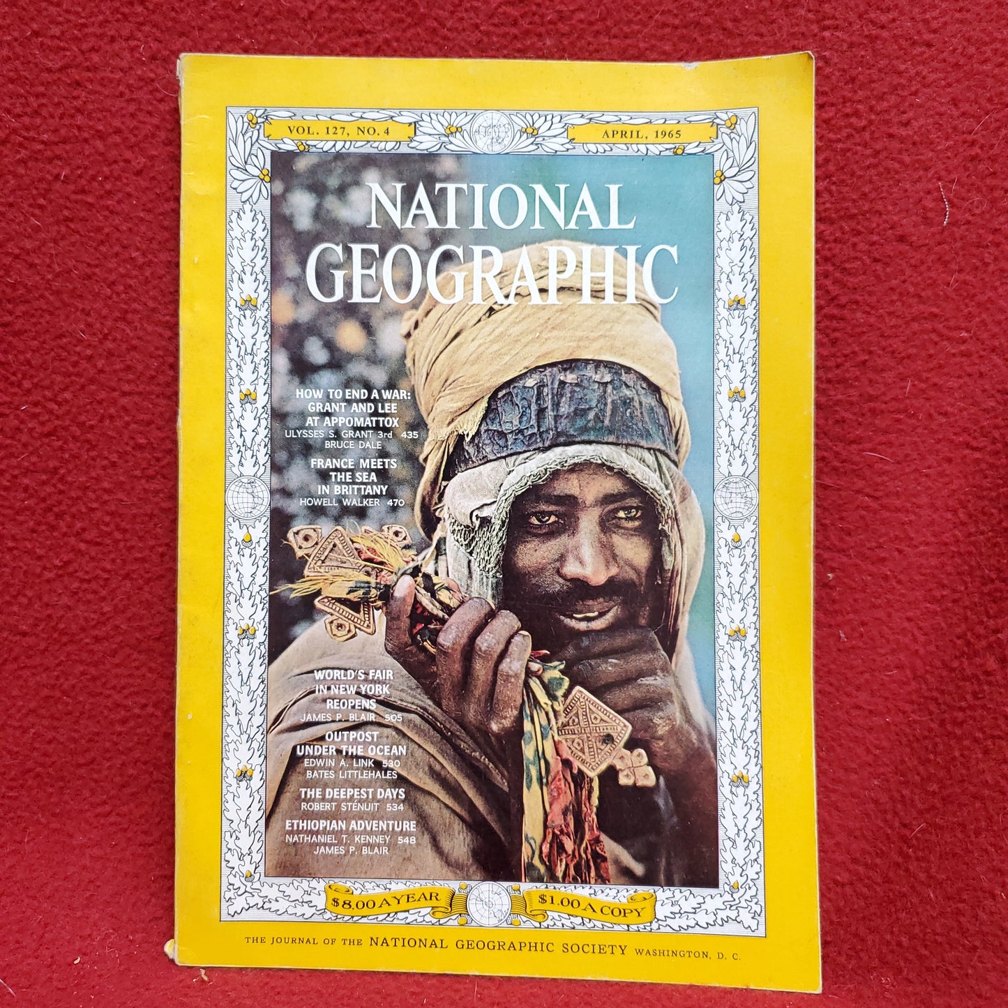 April 1965 National Geographic Vol. 127, No. 4 (ng01)