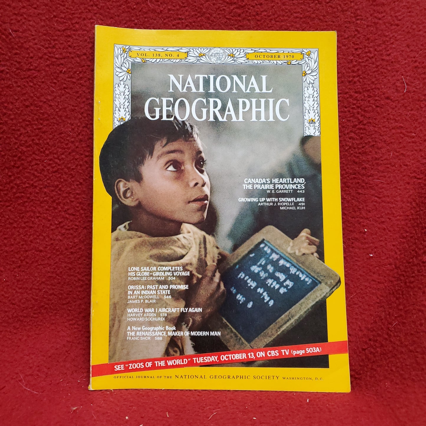 October 1970 National Geographic Vol. 138, No. 4 (ng01)