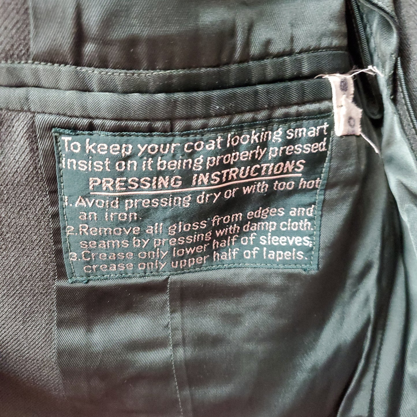 Vietnam Era 1957 36R Man's Serge Wool Service Coat Vintage (j12i)