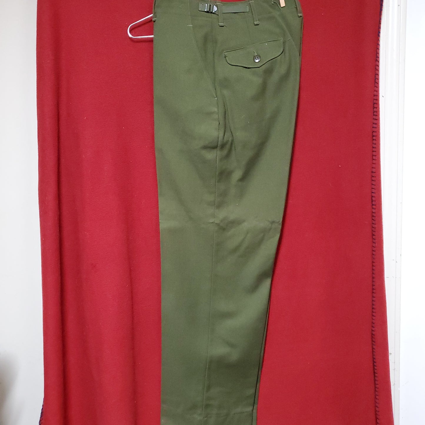 M-1951 Small US Army Wool Service Pants Trousers (BB13-R)