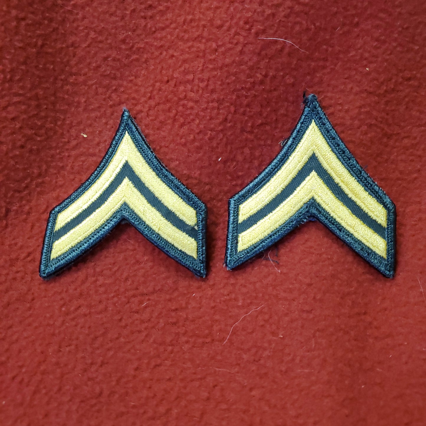 2pk US Army Dress Green Uniform Sergeant Rank Female Gold/Green