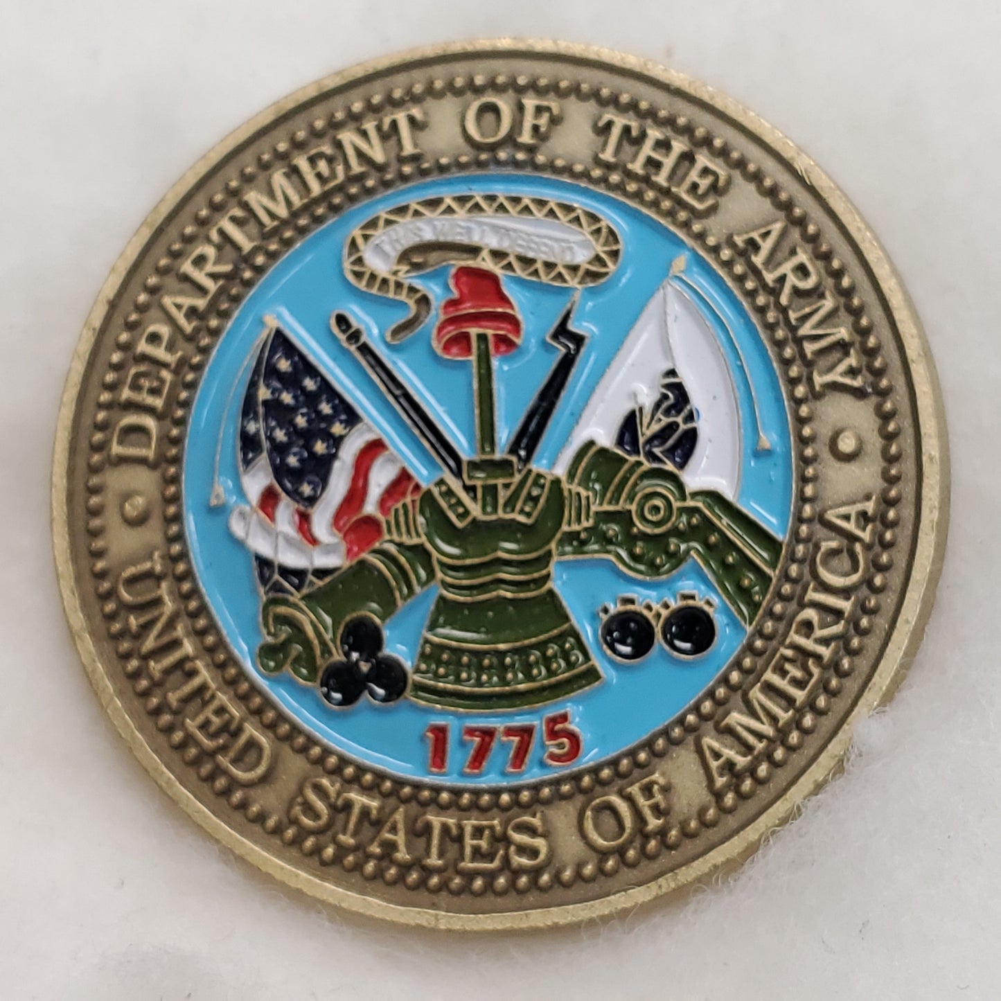 Dept of the Army, Retired Challenge Coin (Y3)