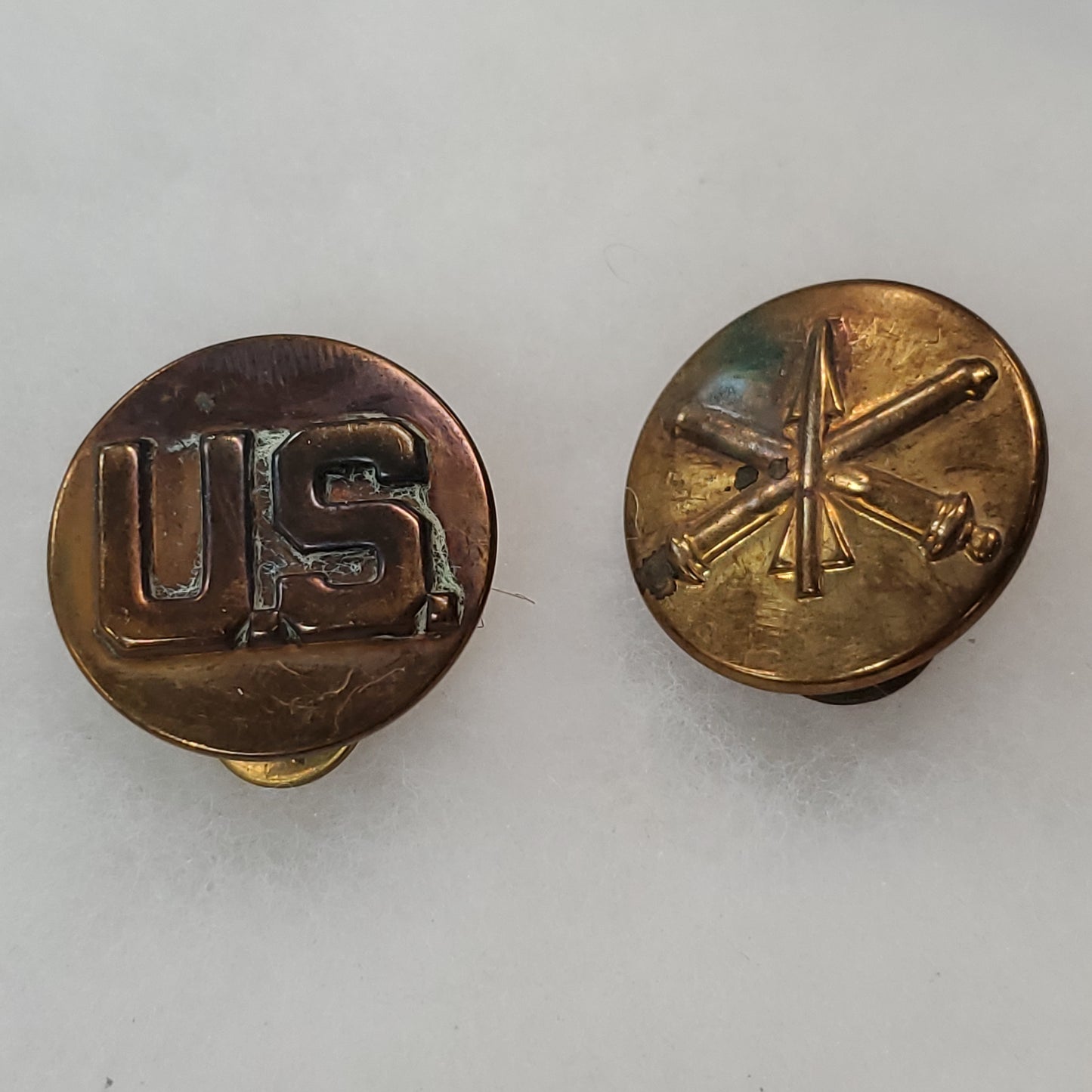 US Army & US Air Defense Artillery Uniform Pin Set (jw16)