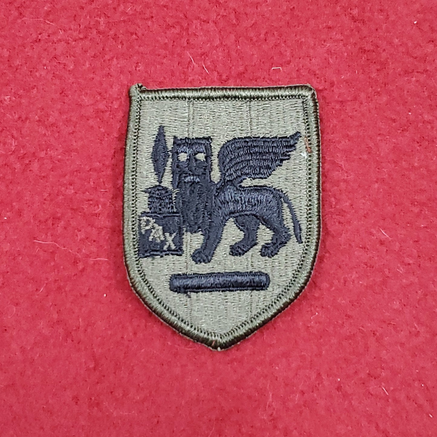 US Army Southern European Task Force Subdued Sew on Patch Unit Insignia (x04x)