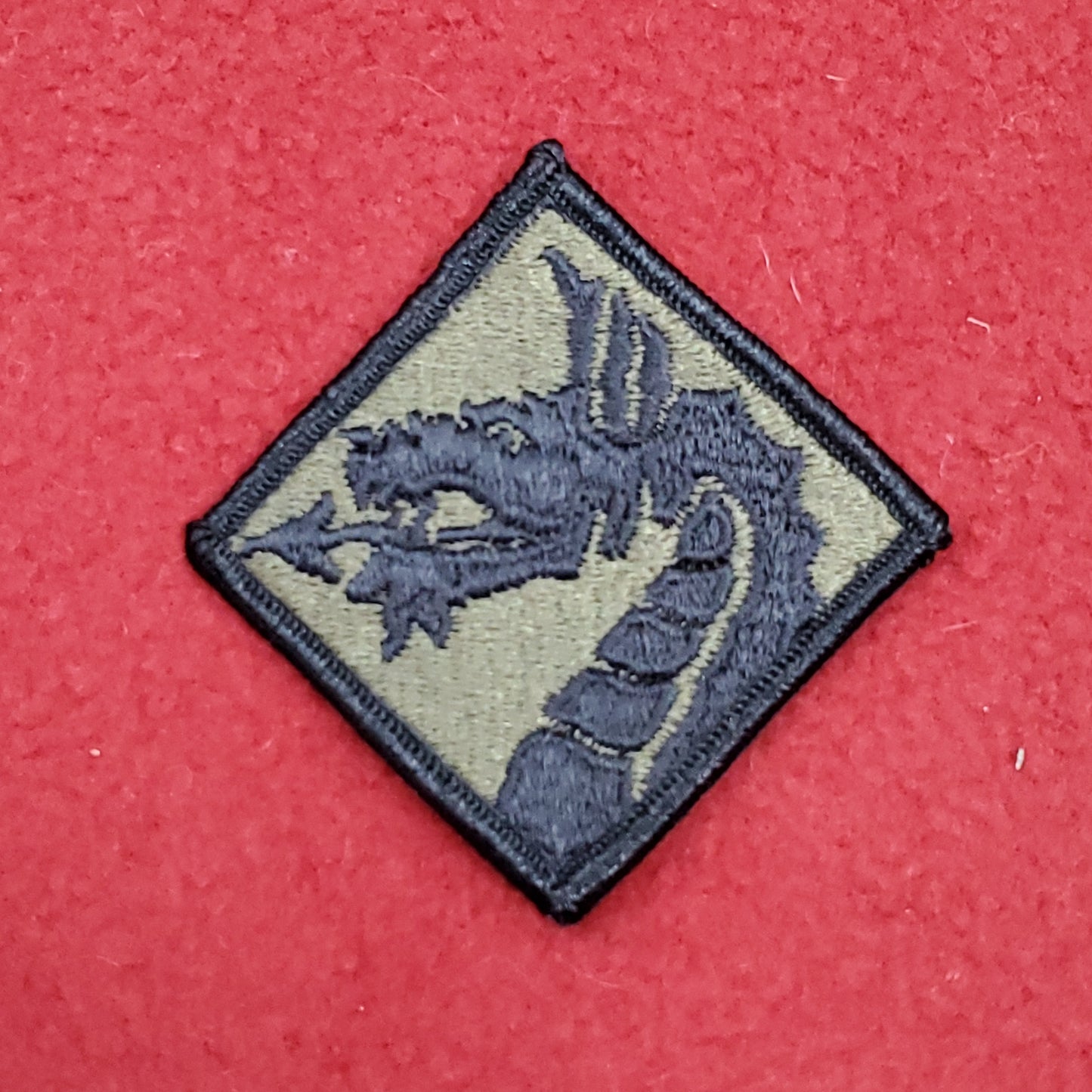US Army Southern 18th Airborne Corps Subdued Sew on Patch Unit Insignia (x04y)