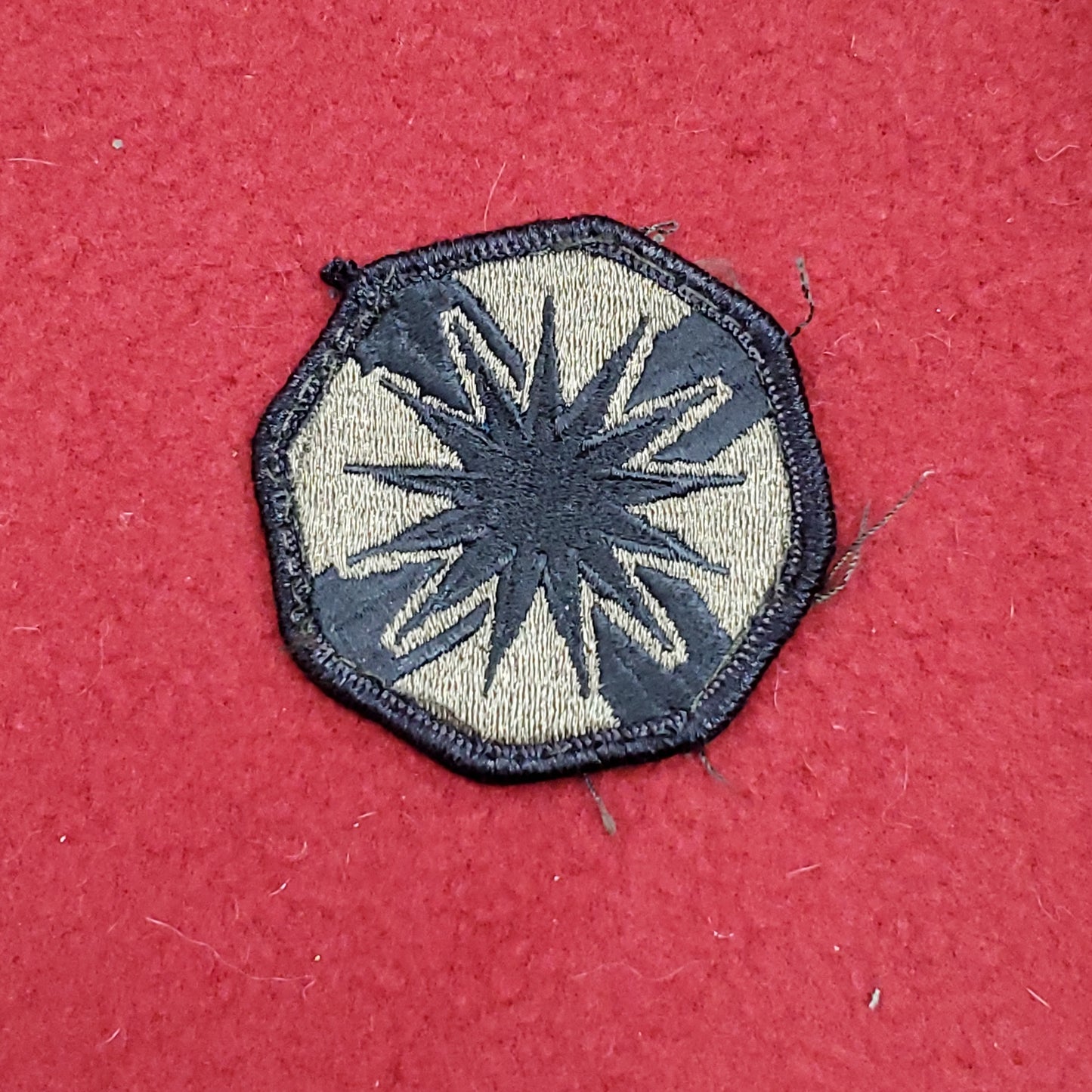 US Army 13th Support Command Subdued Sew on Patch Unit Insignia (x04z)