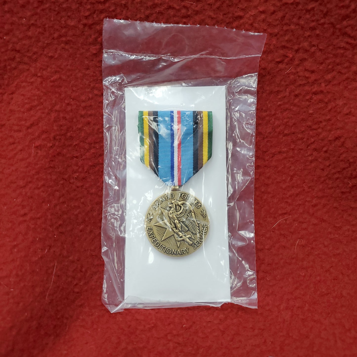 Vintage US Military Armed Forces Expeditionary Service Medal Army (da17)