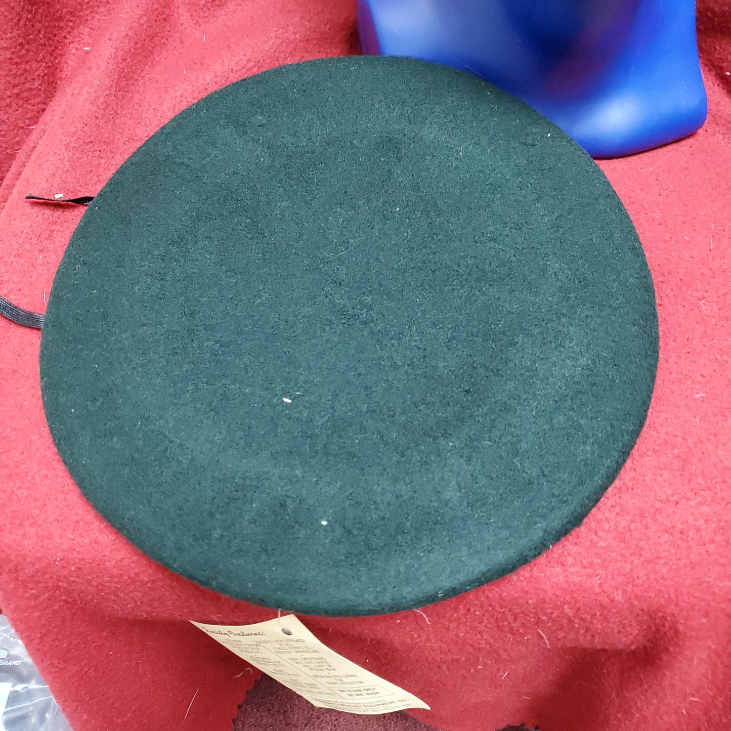 VINTAGE Denmark Military Special Forces 6 3/4 - 6 7/8 Green Beret Uniform (fb03-24)