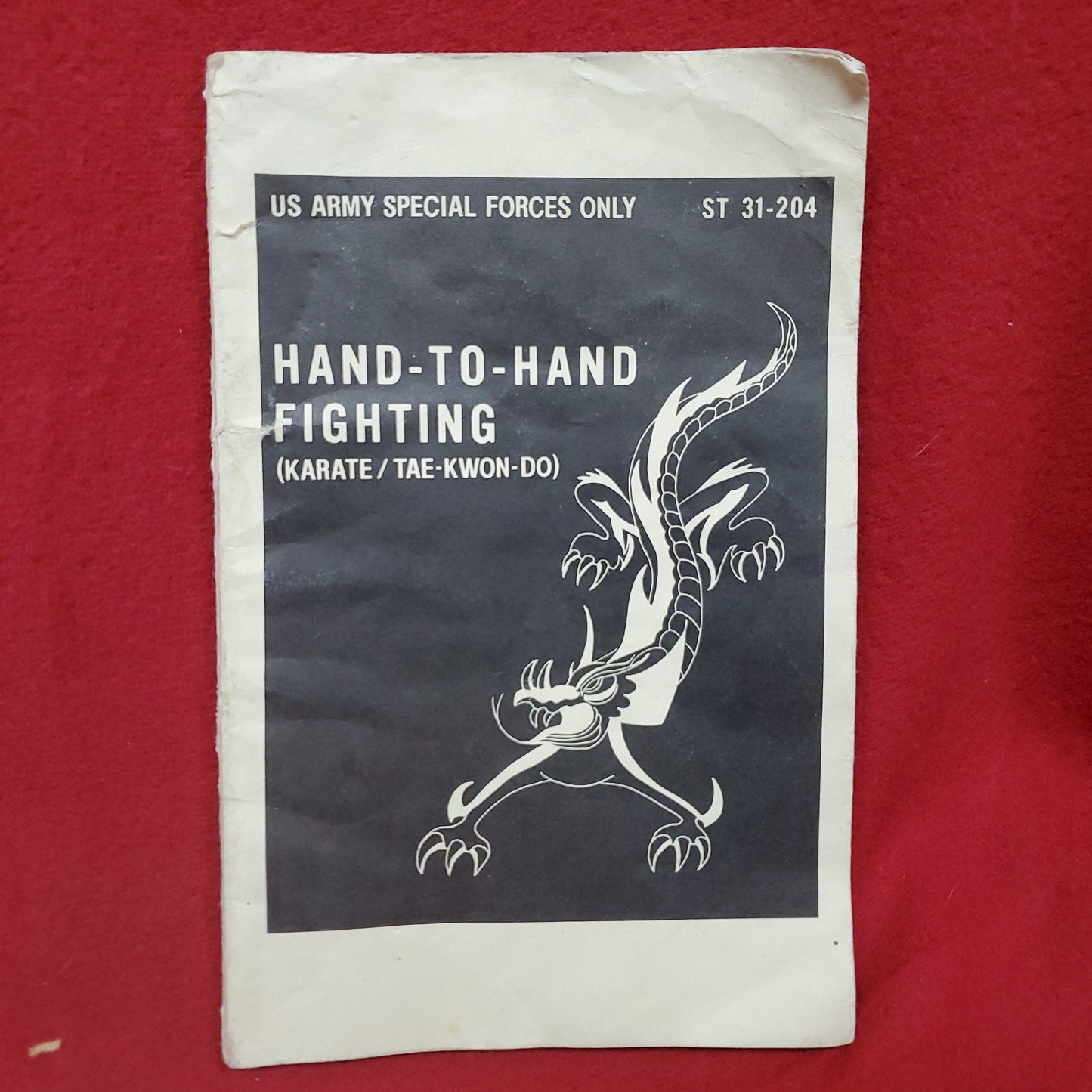 Vintage ST 31-204 Special Forces Hand-to-Hand Fighting (10s (ab09-MAY137)