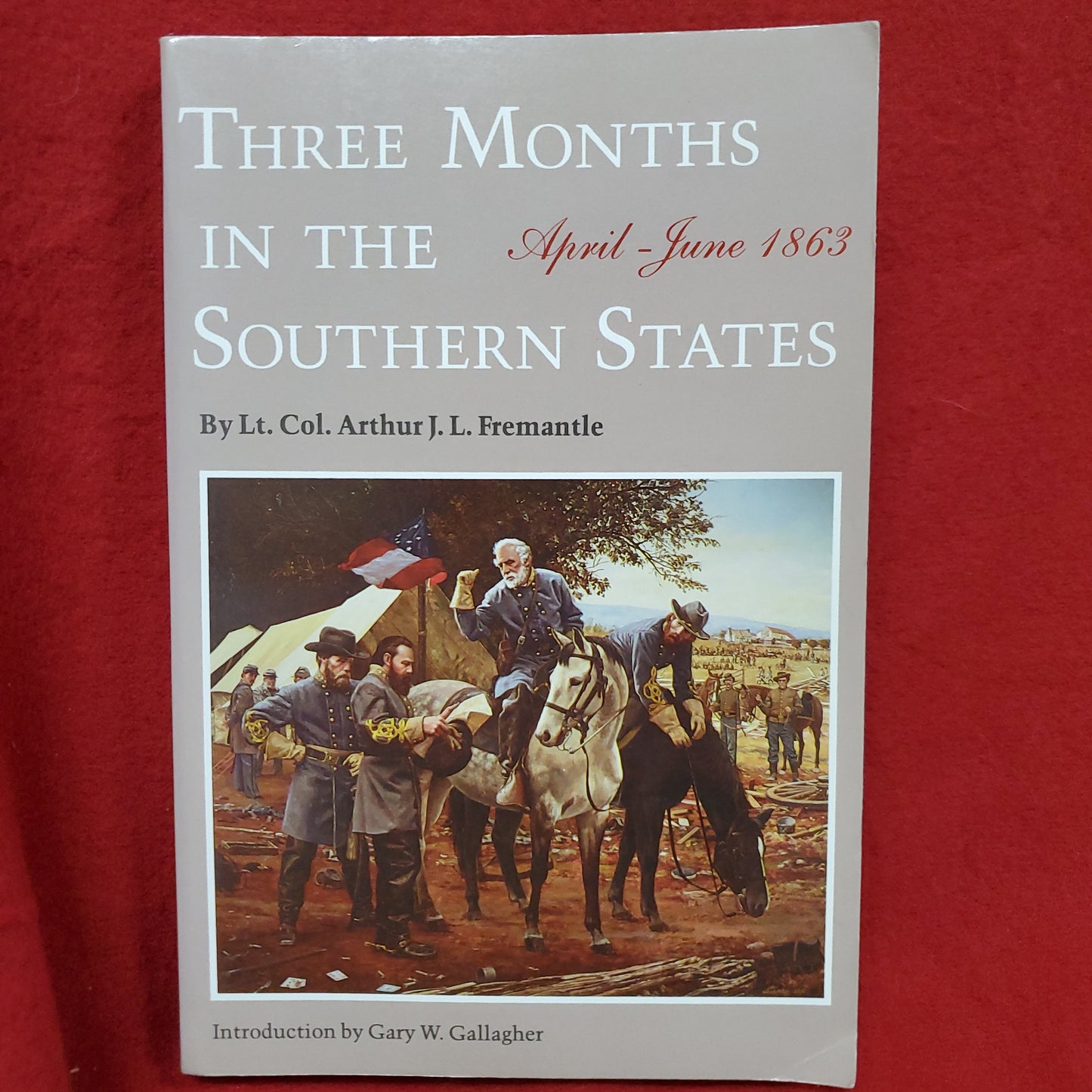 Vintage "Three Months in the Southern States" by Lt. Col. Fremantle - 1991 (Sept)