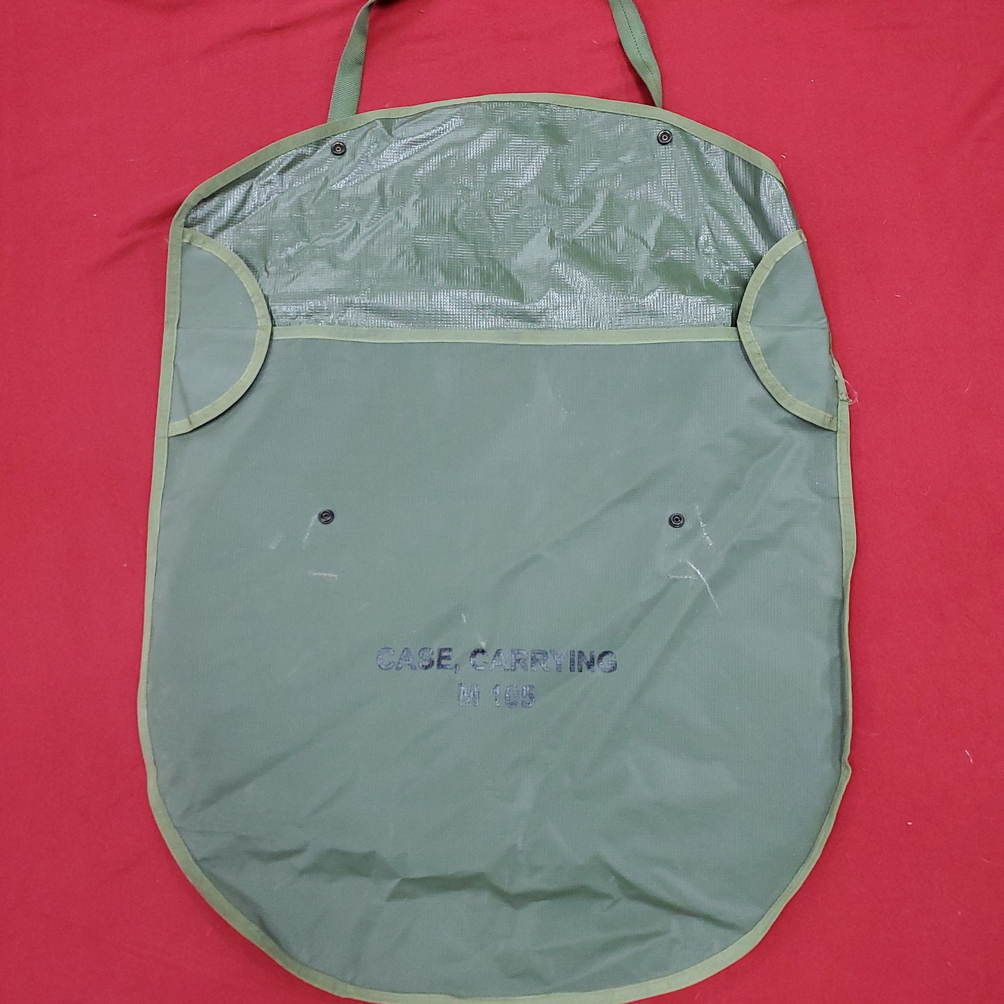 Vintage US Army M105 Carrying Case for Artillery Plotting Board (aa11-1)