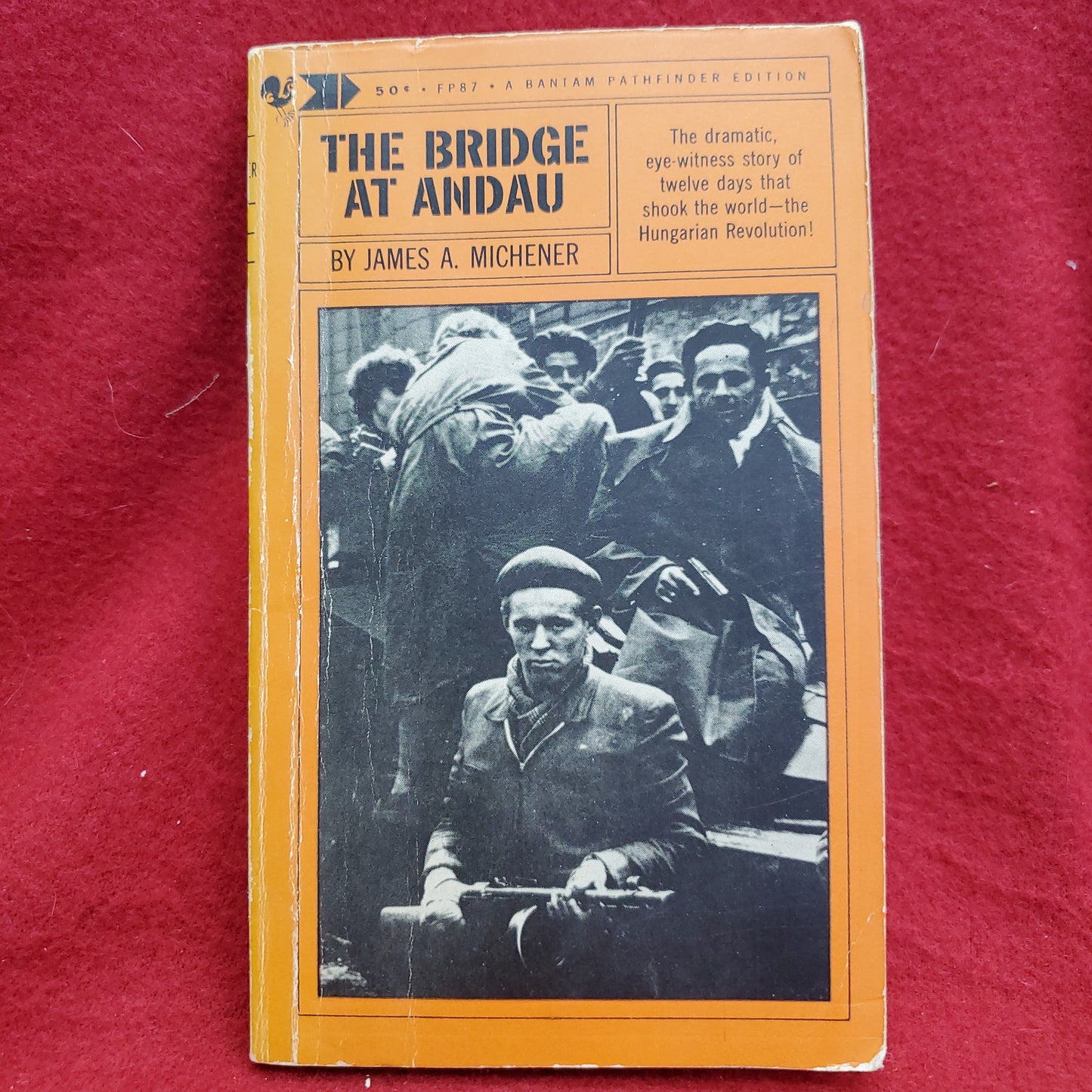 Vintage 1957 "THE BRIDGE TO ANDAU" by James A. Michener (24s)