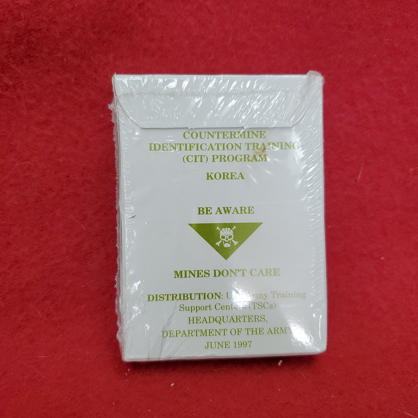 VINTAGE 1997 June "Countermine Identification Training (CIT) Program" KOREA (25s)