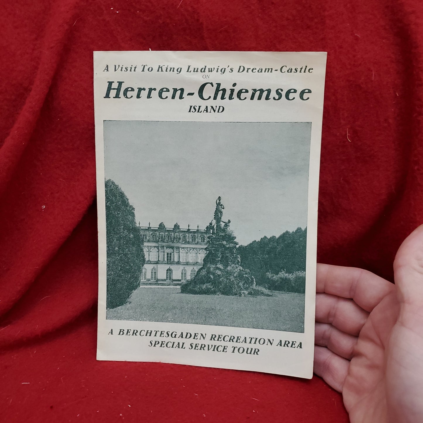 Vintage 1950s BERCHTESGADEN Recreational Area "Visit to King Ludwig's Dream-Castle" (27s)