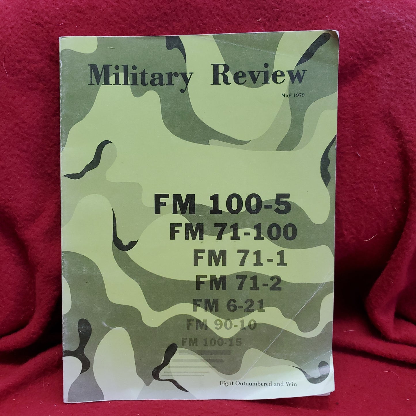 Vintage March 1979 Military Review "Fight Outnumbered and Win" (27s)