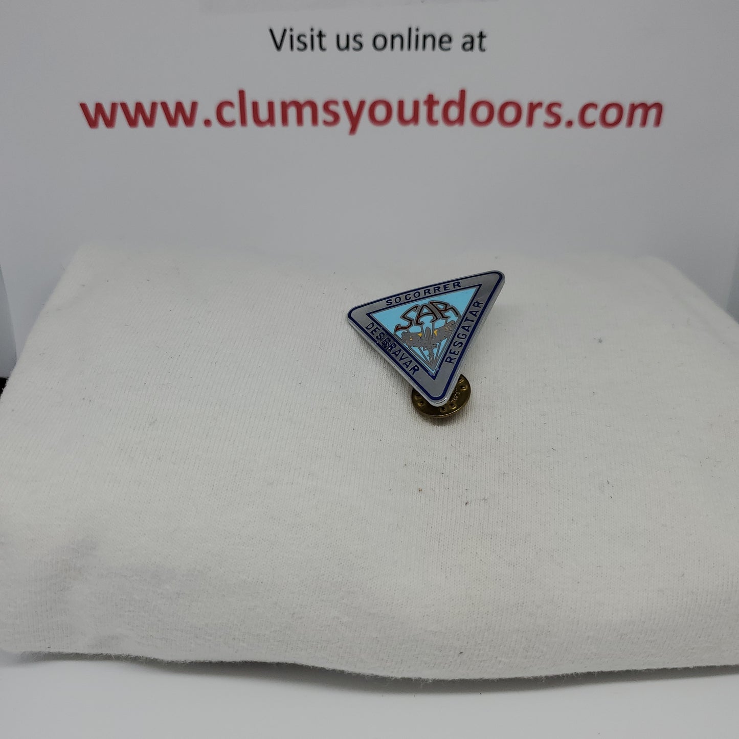 VINTAGE SAR 'SOCORRER DESBRAVAR RESGATAR" Pin (01o13)