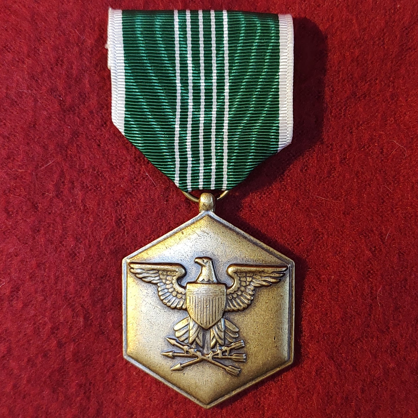 VINTAGE US Army MILITARY MERIT AWARD Full Size Medal (06o117)
